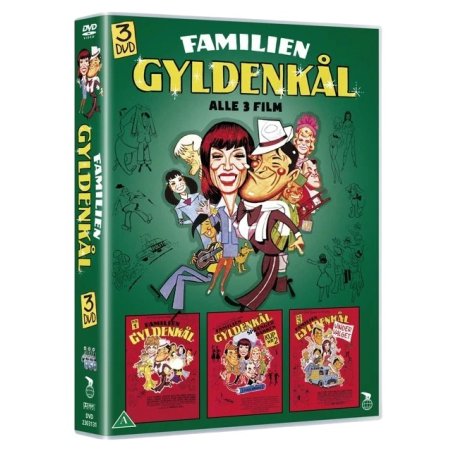 Familien Gyldenkål  Boksen  "DVD"