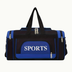 Sports Taske Nylon  "Blå"