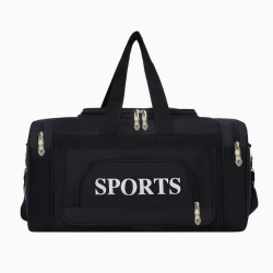 Sports Taske Nylon  "Sort"