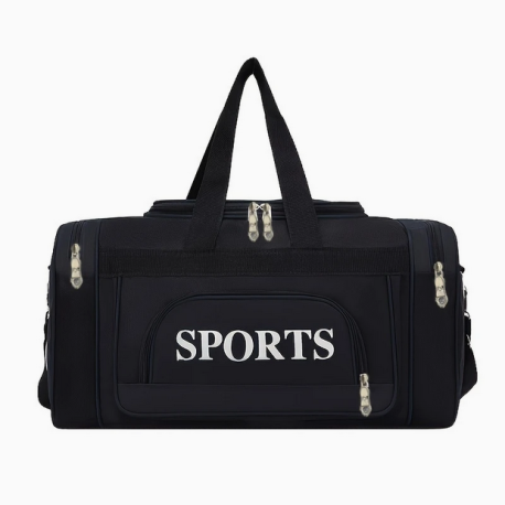 Sports Taske Nylon  "Sort"