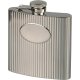 Lommelærke i Rustfrit Stål  Bølge/Graveringsfelt  180 ml