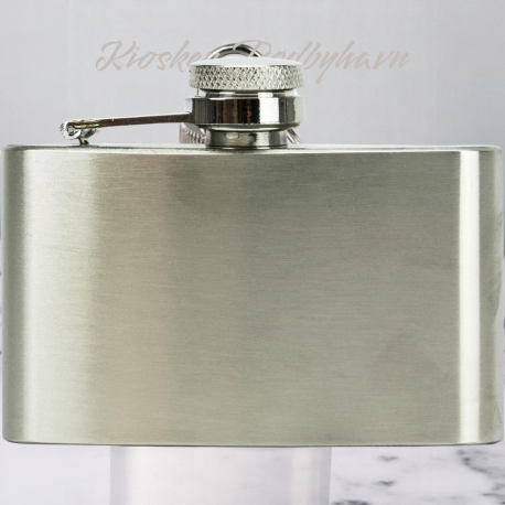 Lommelærke Satineret Rustfrit Stål  90 ml