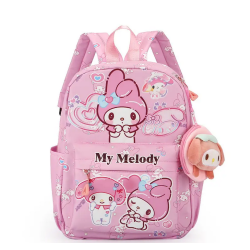 Sanrio Kuromi Rygsæk Lyserød