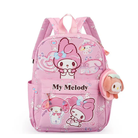 Sanrio Kuromi Rygsæk Lyserød