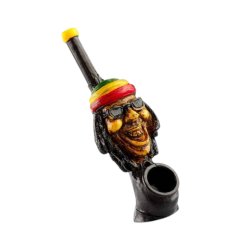 Amsterdam-Rør  "Rasta Man Pipe"   12 cm