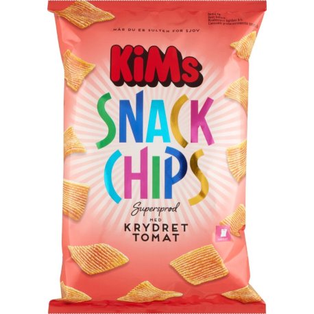 Snack Chips Kryd. Tomat 160 gr