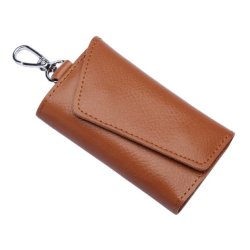 Nøgleringstaske  "Brun"