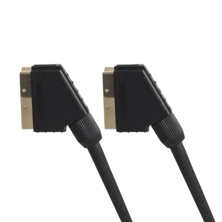 Sinox One Scart Kabel. 0,75m. Sort