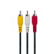 Sinox One Composite kabel. 2m. Sort