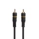 Sinox Composite Video Kabel. 1m. Sort