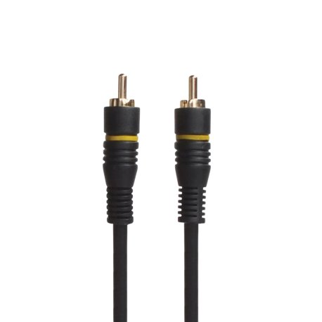 Sinox Composite Video Kabel. 1m. Sort