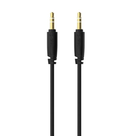 Sinox PRO 3,5mm mini jack Kabel. 1m. Sort