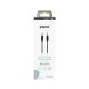 Sinox PRO 3,5mm mini jack Kabel. 1m. Sort