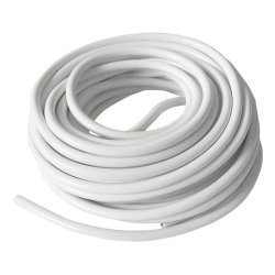 Ledning Rund 10 Meter  Hvid