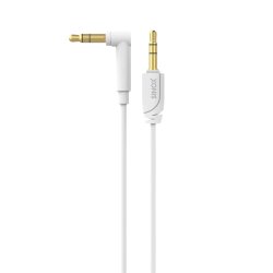 Sinox PRO mini Jack Kabel Med Vinkelstik. 1,5m. Hvid