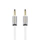 Sinox SHD mini Jack Kabel. 0,75m. Hvid