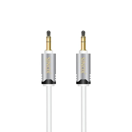 Sinox SHD mini Jack Kabel. 0,75m. Hvid