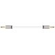 Sinox SHD mini Jack Kabel. 0,75m. Hvid