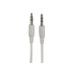 Sinox One mini jack kabel. 1m. Hvid  Spiral