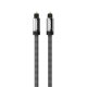 Sinox PRO X Optisk Digitalt Kabel. 1,5m. Sort