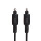 Sinox One Optisk Kabel. 10m. Sort