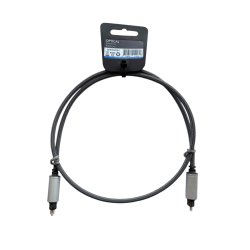 Sinox Optisk Kabel. 0,75m. Sort