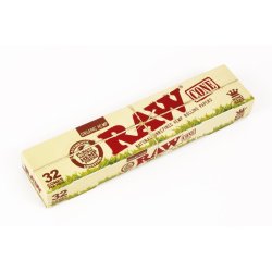 RAW Organic Hemp Cones King Size, 32 Cones