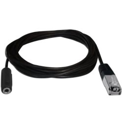 Cavus Hovedtelefonkabel til B&O. 1,8m. Sort