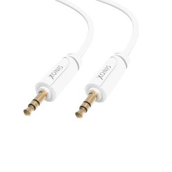 Sinox mini Jack Kabel. 1m. Hvid