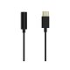 Sinox USB C til mini Jack Adapter. 0,15m. Sort