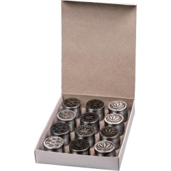 Metal Grinder mini "Cannabis"  Ø 30mm/H25mm