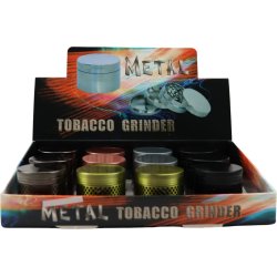 Grinder Metalkværn/Perforeret Plade 4 dele, Ø 40 mm/H 39 mm