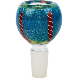 Bonghovede  Glas Blå 14,5 mm