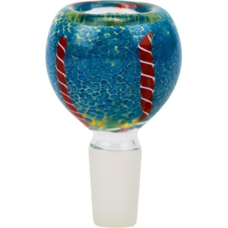 Bonghovede  Glas Blå 14,5 mm