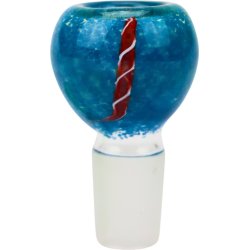 Bonghovede  Glas Blå 18,8 mm