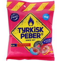 Tyrkisk Peber Hot Rings 120 gr