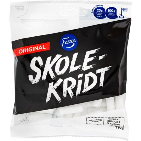 Fazer Skolekridt 110 gr