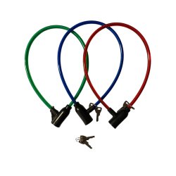 Cykellås Med 2 Nøgler