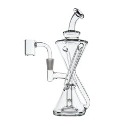 MJ Arsenal Time Turner Mini Dab Rig - Clear