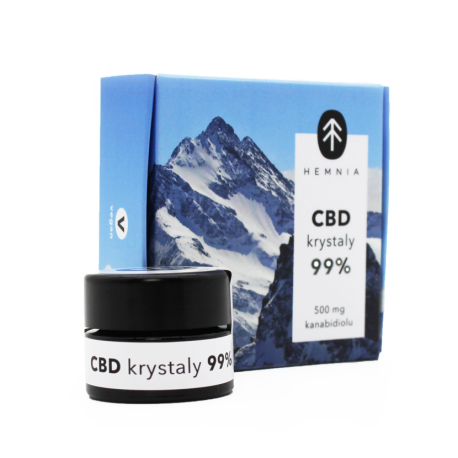Hemina  CBD-krystaller 99 %, 1000 mg "1 gram"