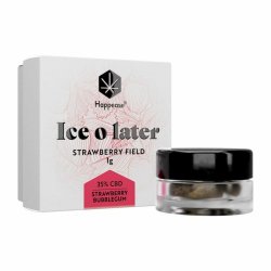 Ice O Later  Strawberry Field  35% CBD  "1 gram"