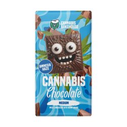 Cannabis Bakehouse Mælkechokolade  Amnesia Haze  80 g