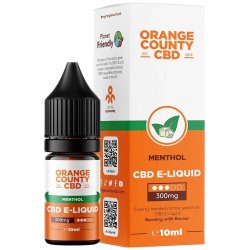 Orange County CBD E-væske Menthol  "10 ml"