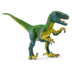 Velociraptor  Schleich Dinosaurs Figur   "Grøn "
