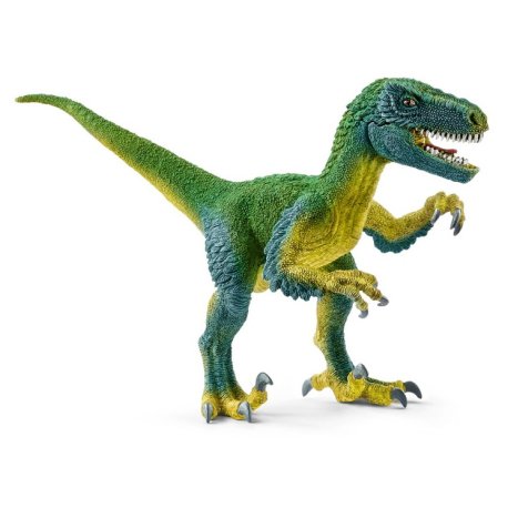 Velociraptor  Schleich Dinosaurs Figur   "Grøn "
