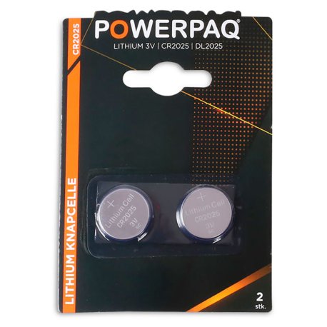 Batteri Powerpaq CR2025 Lithium