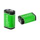 PHOMAX   9V  Kulbatterier 6F22  "1 stk"