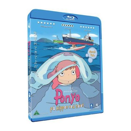 Ponyo - På Klippen Ved Havet - Blu-Ray