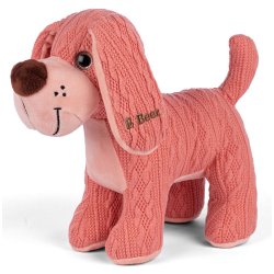 B Beez strik Hund - Pink  