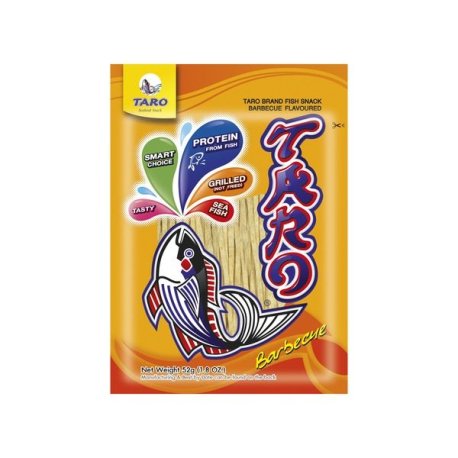 Taro Barbecure Fish Snack 52 gr